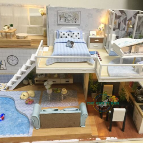 Nhà Gỗ Tự Lắp Ráp Xinh Đẹp Của Phạm Dương Phương Thảo