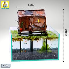 Mô Hình Tiểu Cảnh Cầu Non Bộ  Cối Xay Nước Phụ Kiện Trang Trí Bể Cá Cảnh  Mini Nhiều Mẫu Và Kích Thước Lựa Chọn  Giá Sendo khuyến mãi 48000đ 