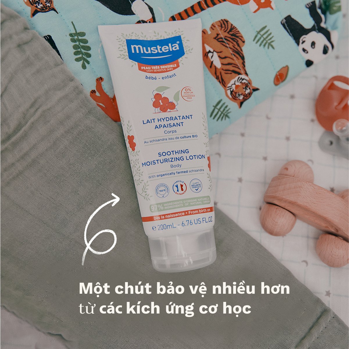 Soothing Moisturizing Body Lotion – Mustela Vietnam