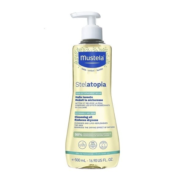 dau lam sach da cham the tang stelatopia anti itching cleansing oil 500ml date thang 6 2026