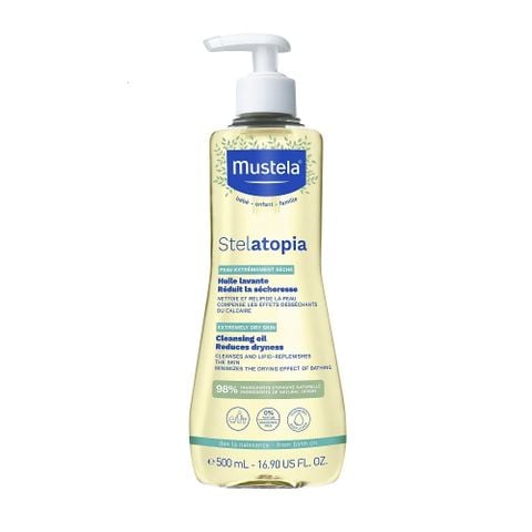 dau lam sach da cham the tang stelatopia anti itching cleansing oil 500ml