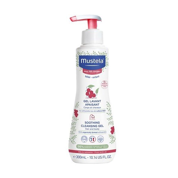 sua tam goi da rat nhay cam soothing cleansing gel 300ml