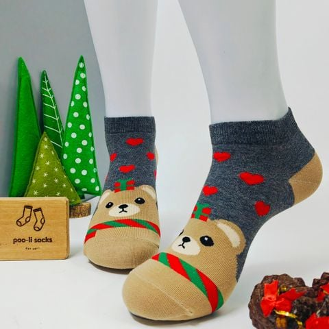  Vớ ngắn họa tiết giáng sinh 