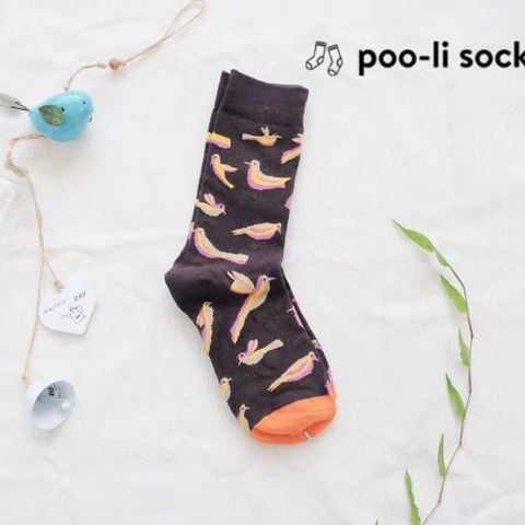vớ dài hình chim vớ nam nữ vớ màu đen 