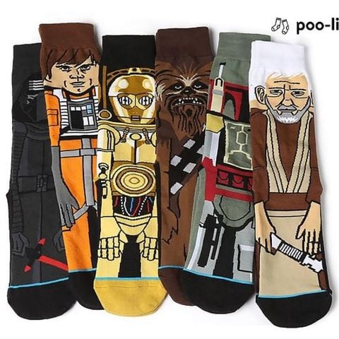  Vớ dài hoạ tiết STAR WARS 