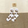 Vớ dài trắng hoạ tiết các giống chó