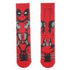 Vớ dài đỏ hoạ tiết DEADPOOL