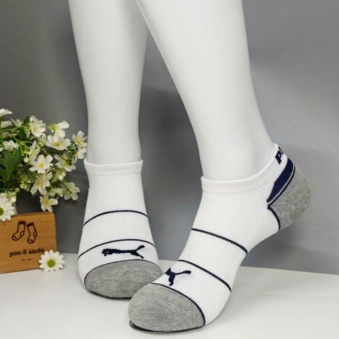 Vớ ngắn họa tiết thể thao PUMA 2 sọc