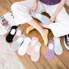Vớ giấu màu trơn xanh dương