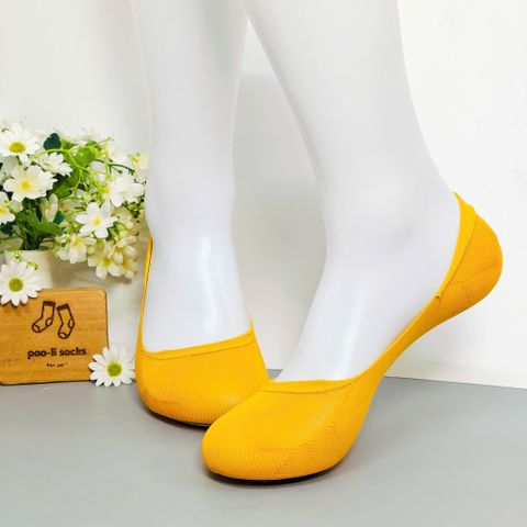 Vớ giấu màu trơn vàng