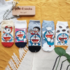 Vớ ngắn họa tiết Doreamon đỏ