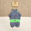 Vớ ngắn họa tiết thể thao Under Armour xám đậm UA
