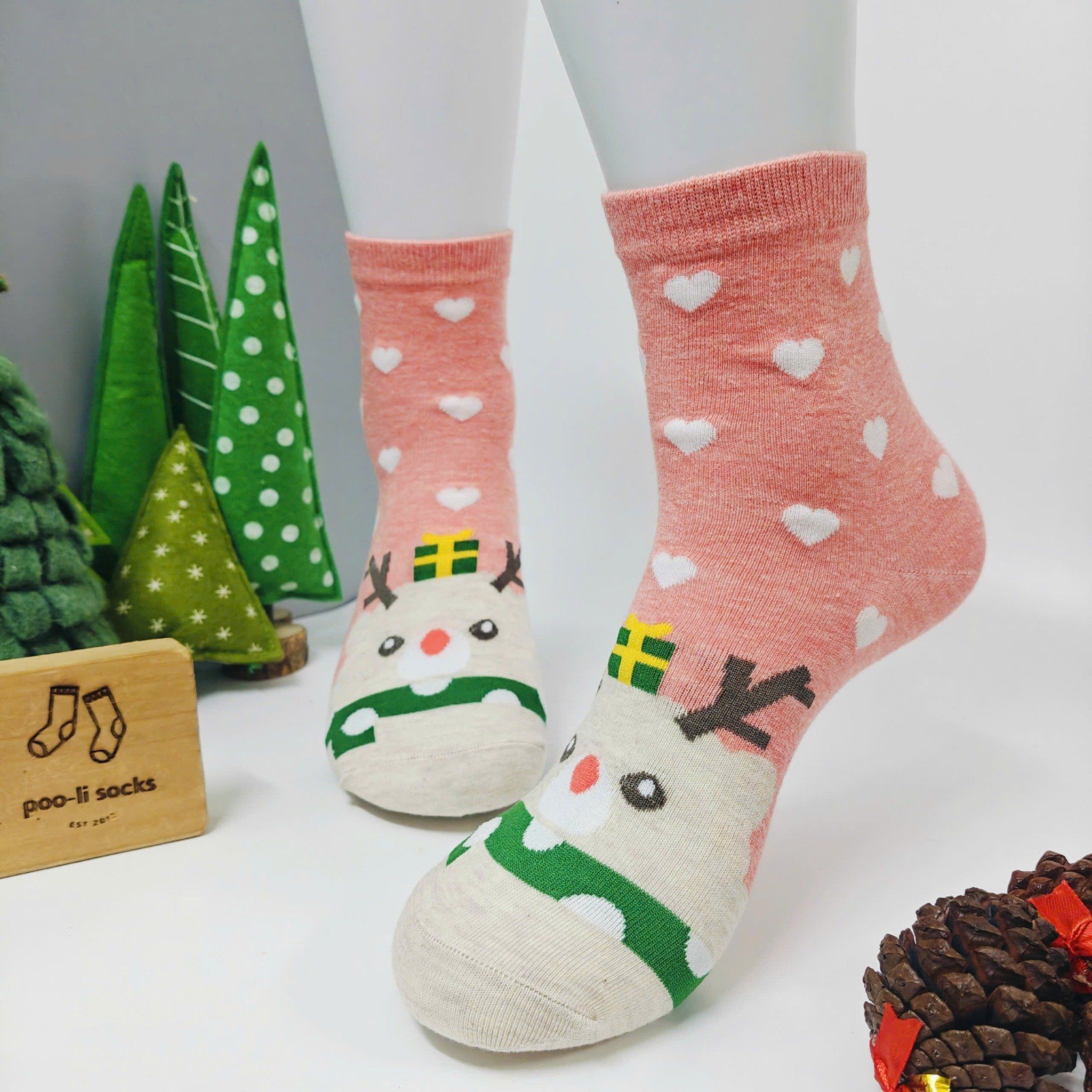 Vớ trung họa tiết giáng sinh - noel