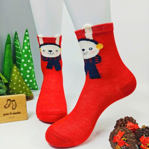  Vớ trung họa tiết giáng sinh - noel 