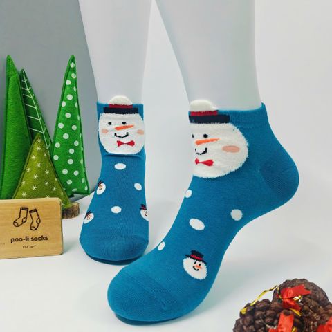  Vớ ngắn hoạ tiết giáng sinh - noel 