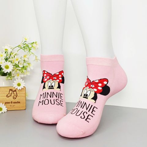 Vớ ngắn hoạ tiết Disney hồng