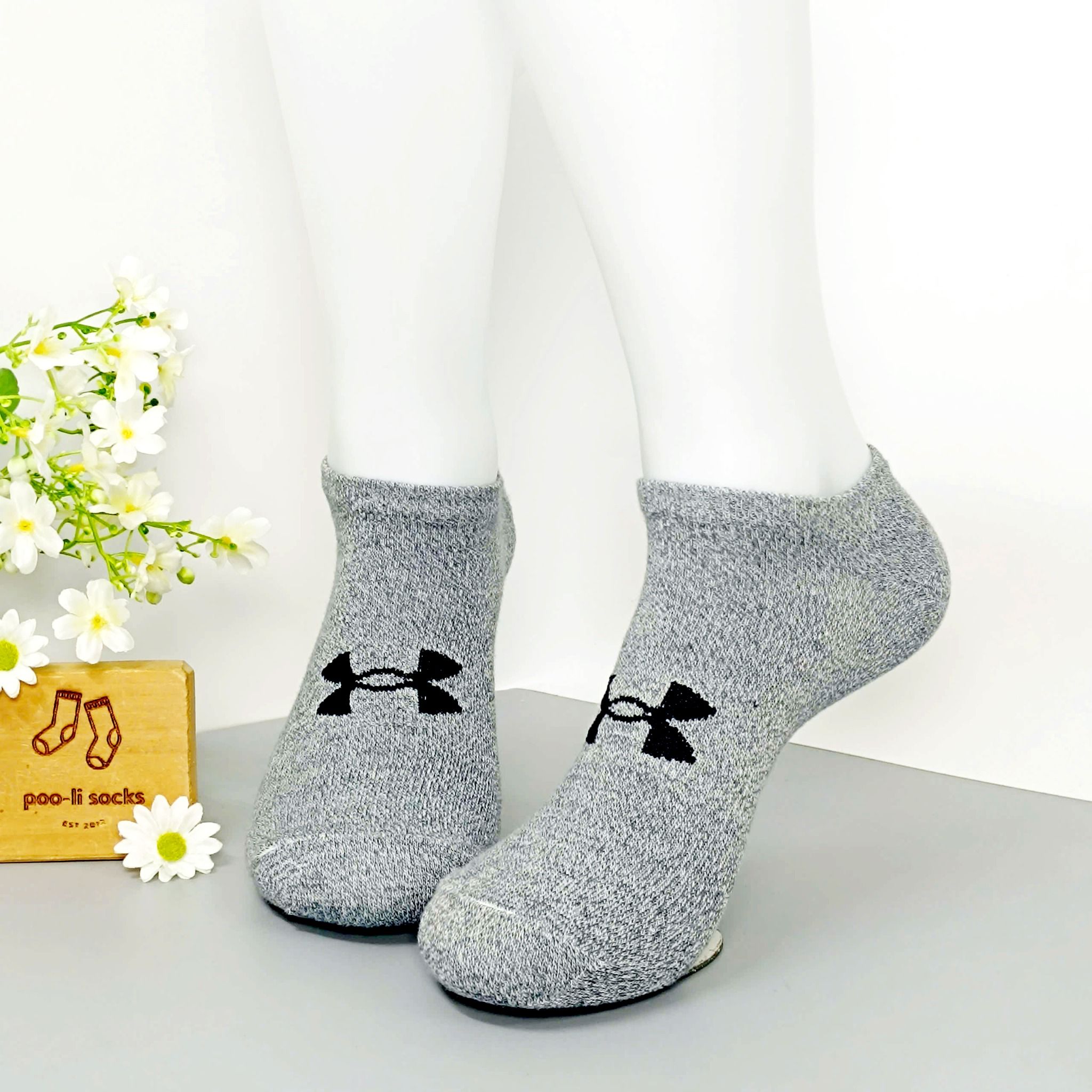 Vớ ngắn họa tiết thể thao Under Armour