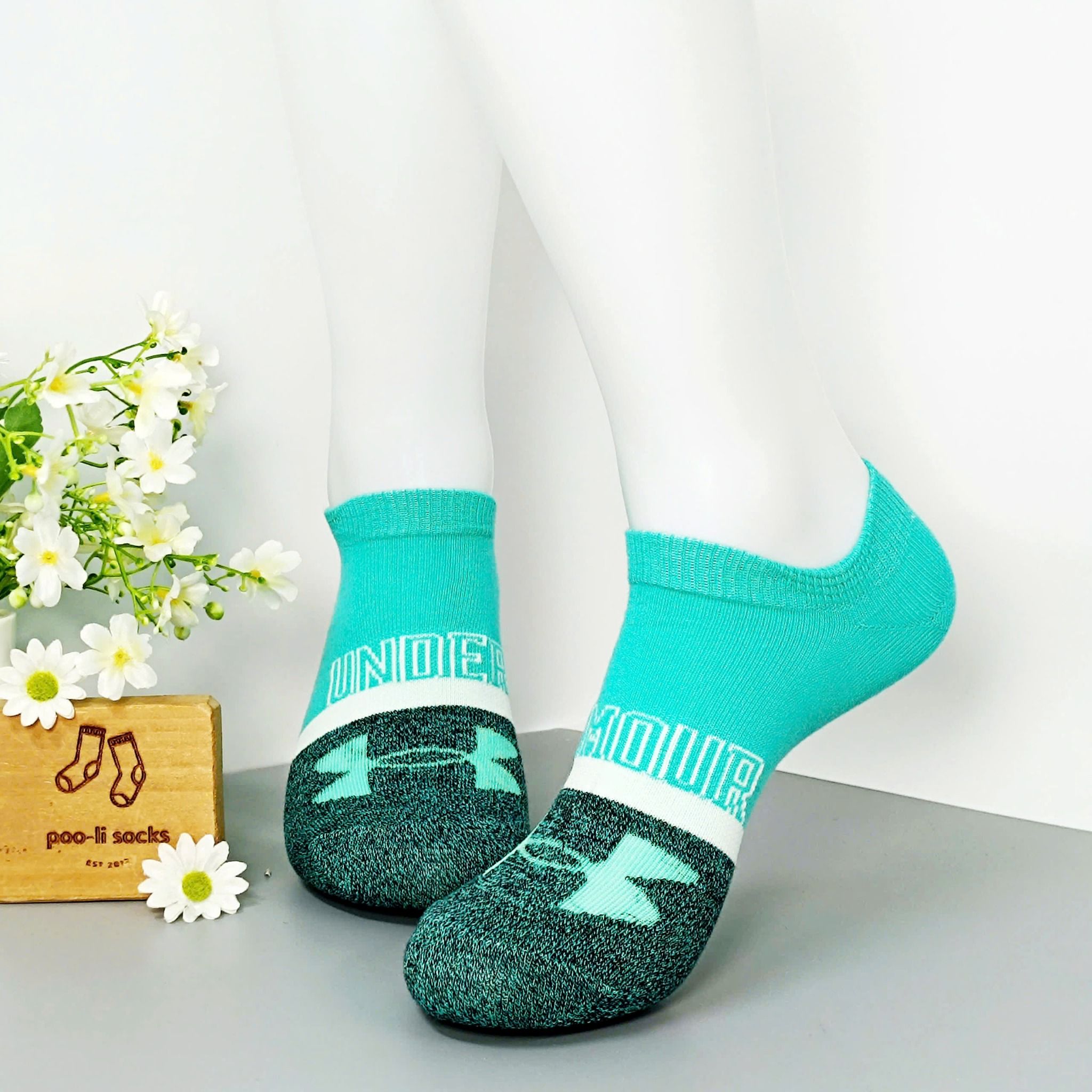 Vớ ngắn họa tiết thể thao Under Armour