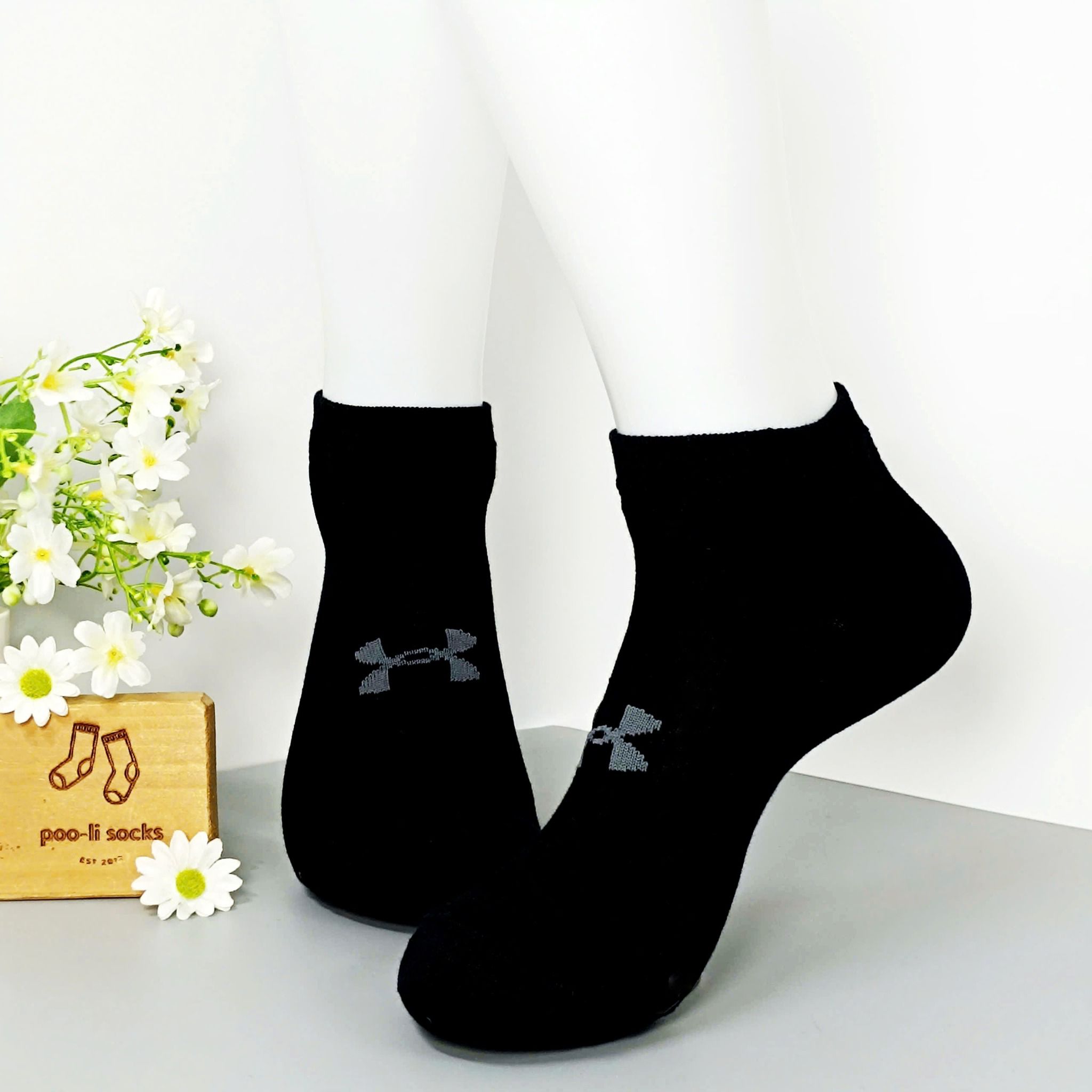 Vớ ngắn họa tiết thể thao Under Armour