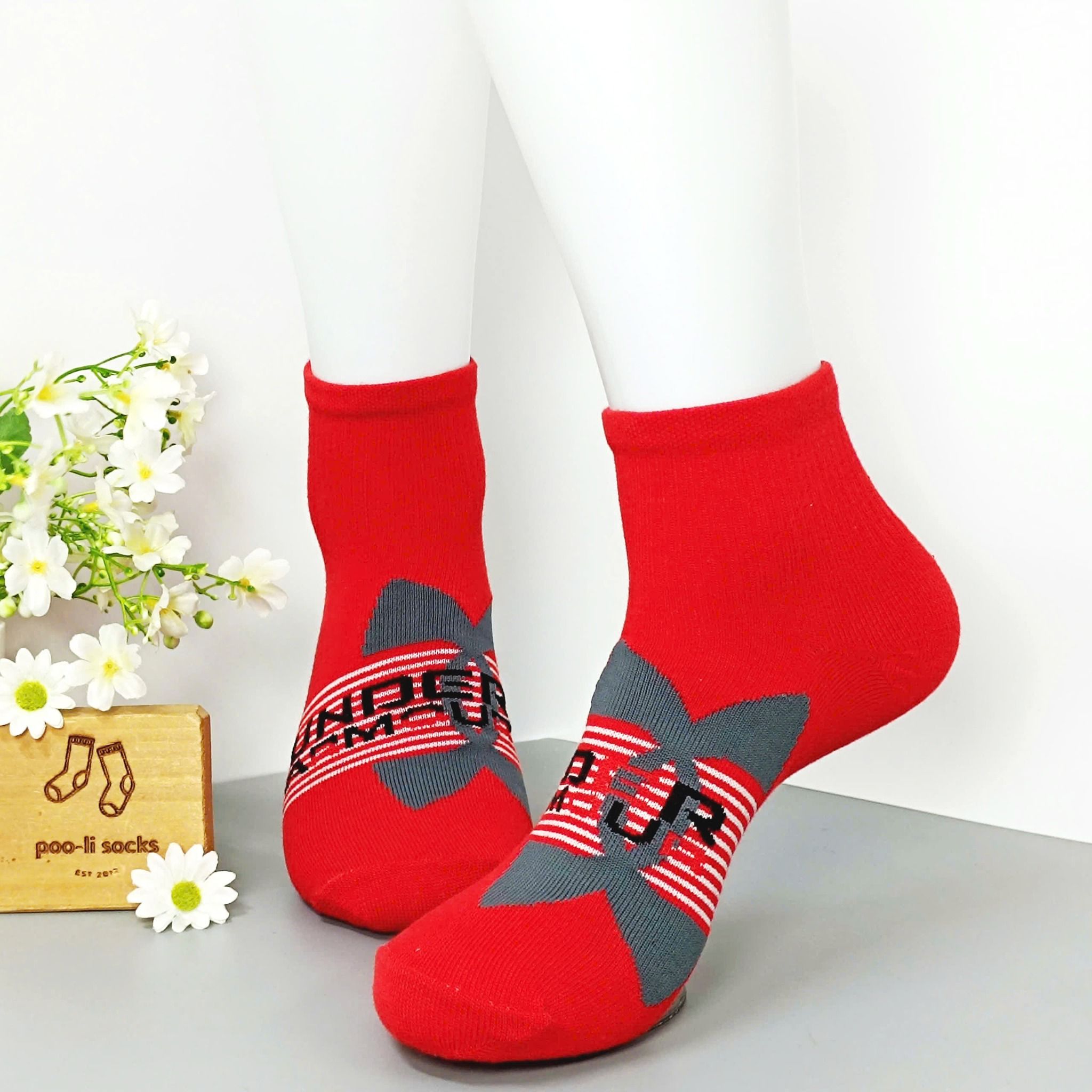 Vớ ngắn họa tiết thể thao Under Armour