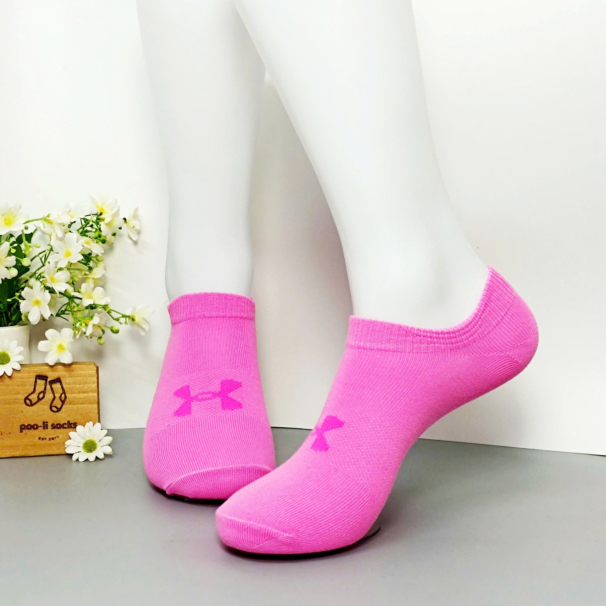 Vớ ngắn họa tiết thể thao Under Armour