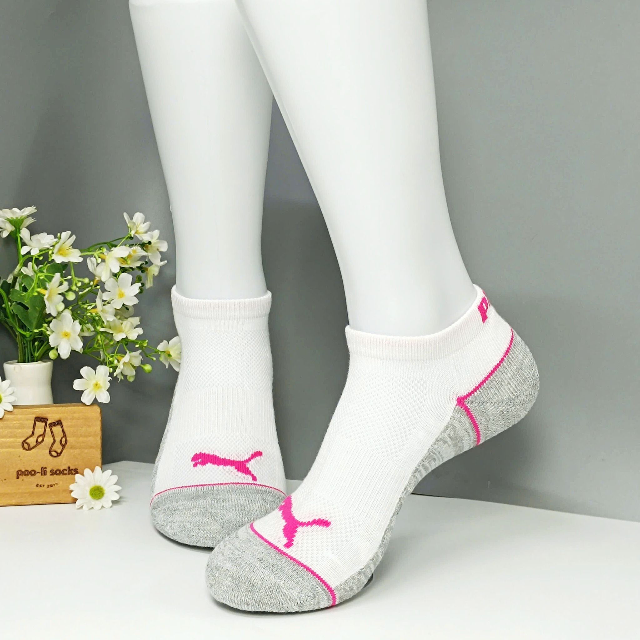 Vớ ngắn họa tiết thể thao PUMA