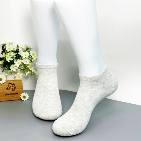 Vớ ngắn họa tiết xám trắng