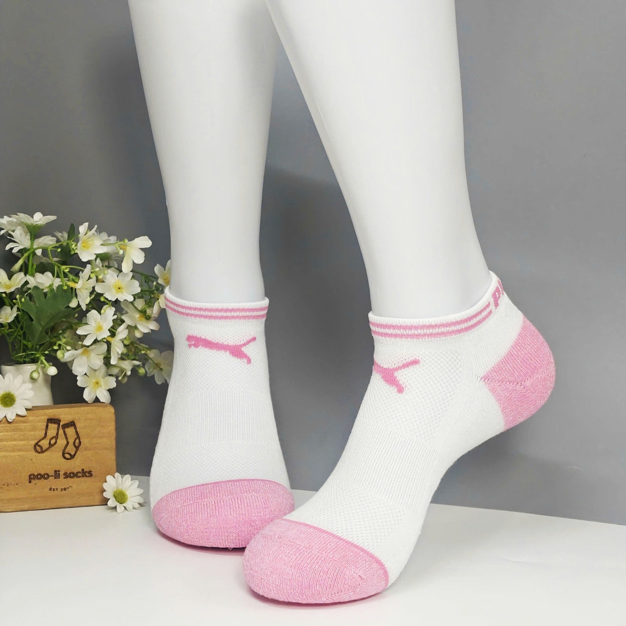 Vớ ngắn họa tiết thể thao PUMA