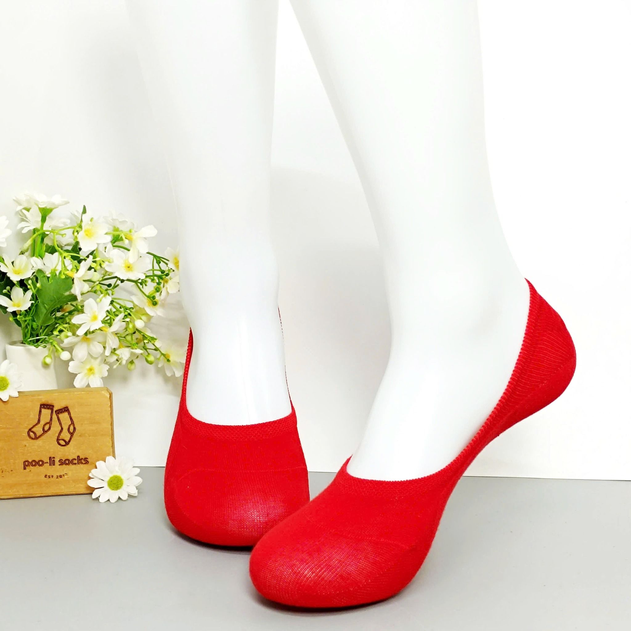 Vớ giấu màu trơn