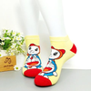 Vớ ngắn họa tiết Doreamon đỏ