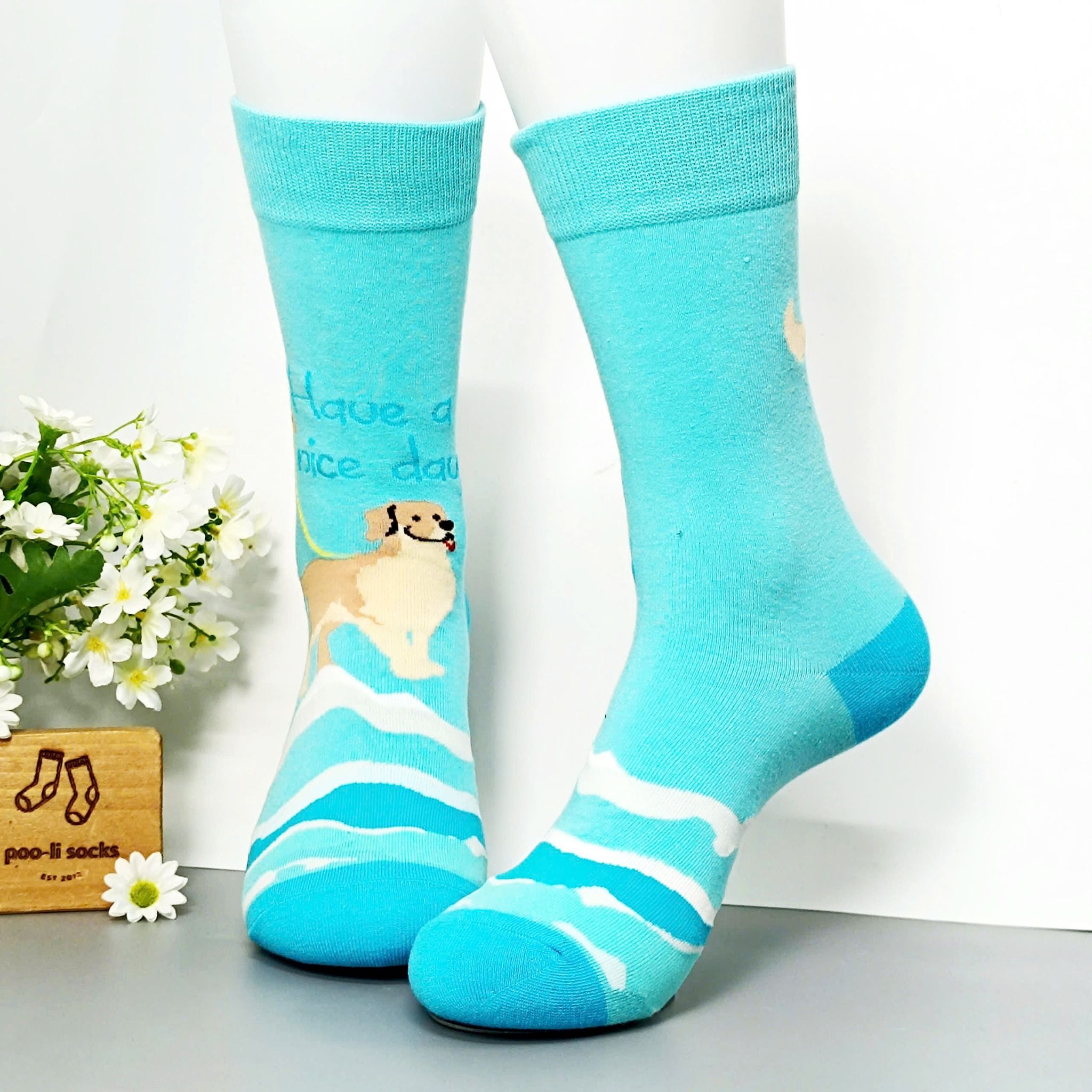 Vớ dài hoạ tiết chủ đề