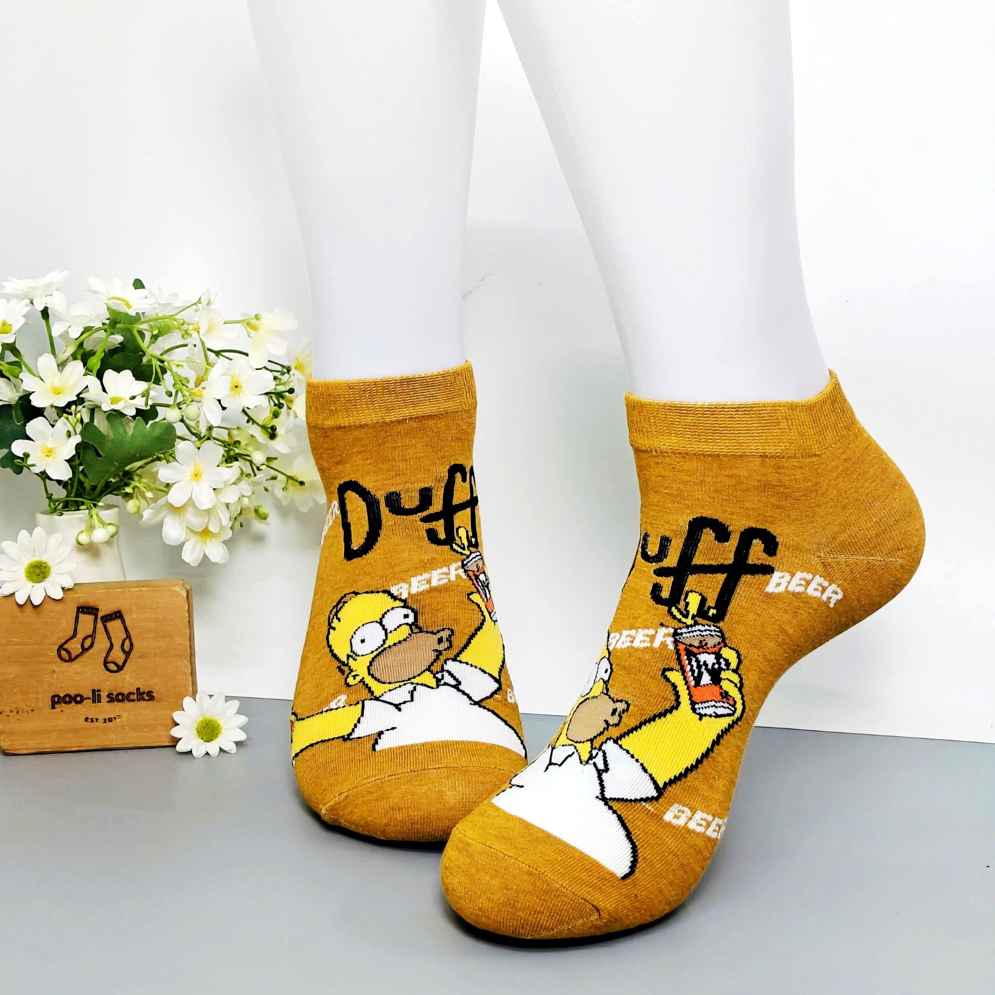 Vớ ngắn họa tiết SIMPSON
