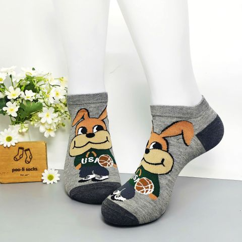 Vớ ngắn họa tiết họat hình thỏ