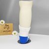 Vớ ngắn trẻ em 0-5 tuổi trắng gót xanh sọc