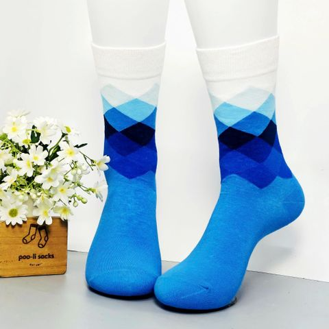Vớ dài họa tiết quả trám nhiều màu