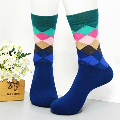 Vớ dài họa tiết quả trám nhiều màu