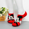 Vớ ngắn họa tiết Micky đỏ