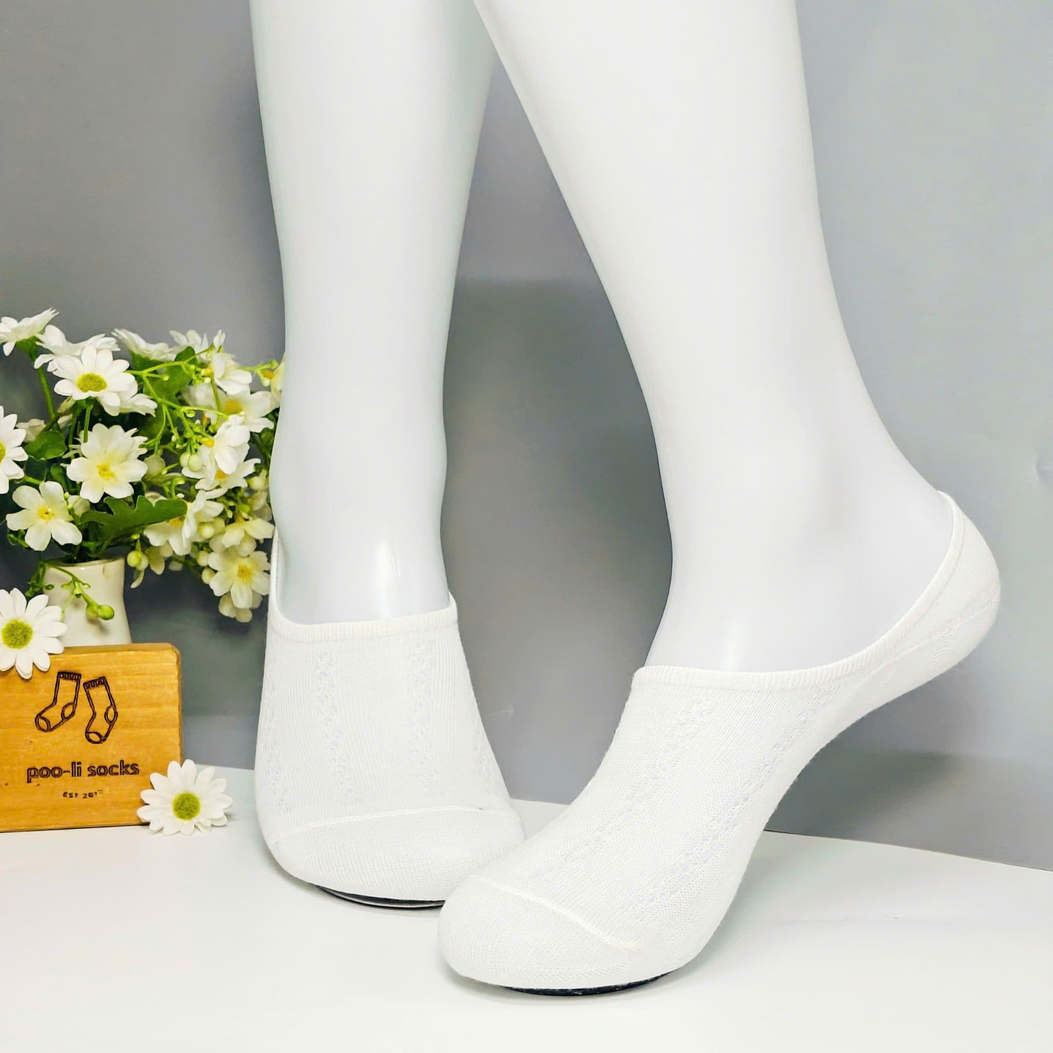 Vớ ngắn màu trơn