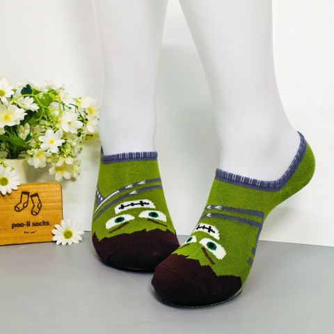 Vớ ngắn hoạ tiết siêu anh hùng xanh lá