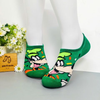 Vớ ngắn hoạ tiết hoạt hình Goofy xanh lá