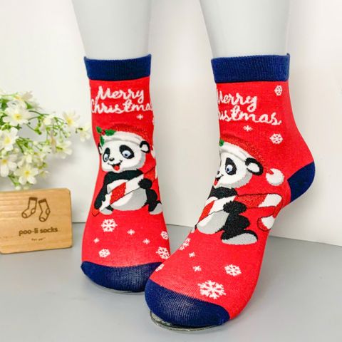  Vớ trung họa tiết giáng sinh - noel 