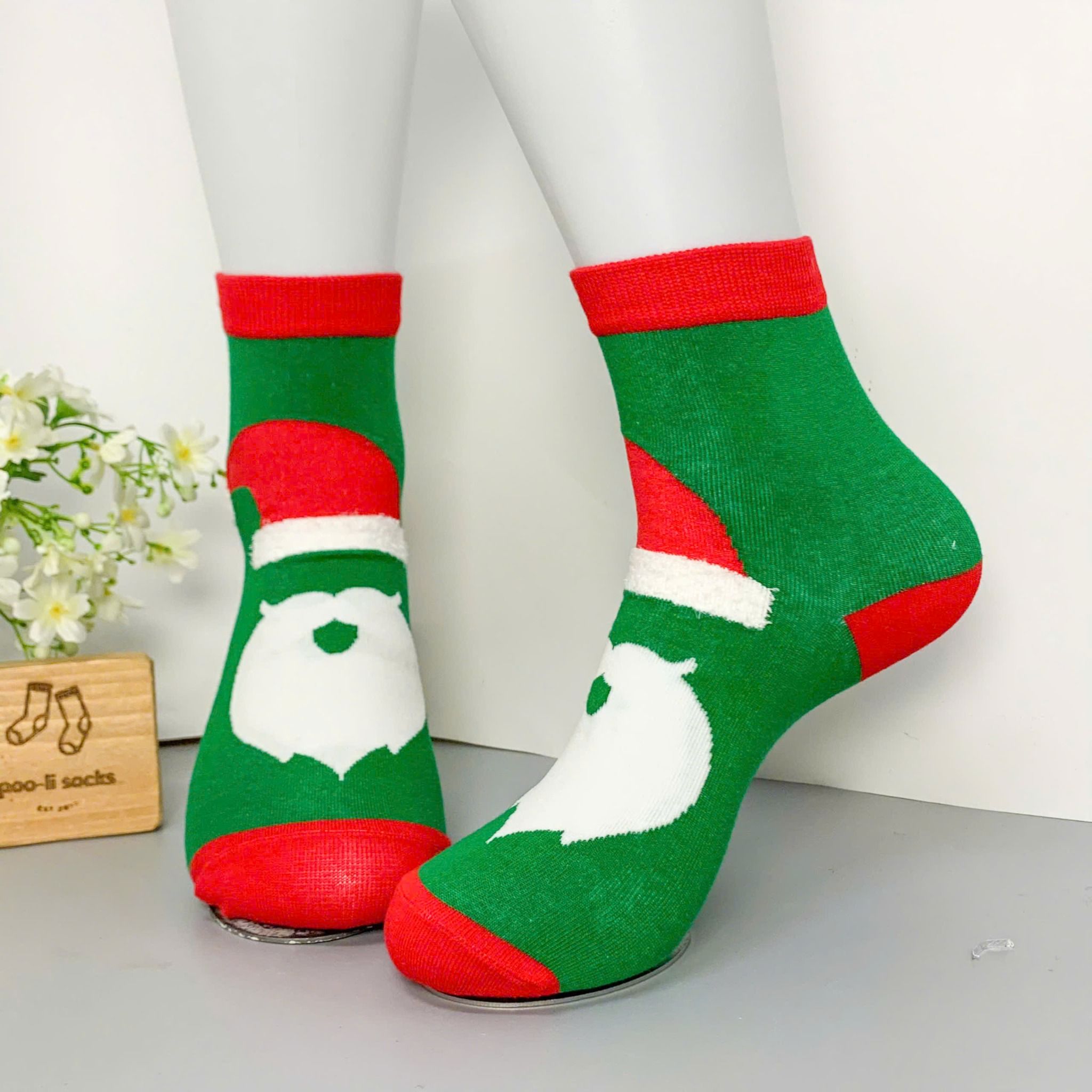 Vớ trung họa tiết giáng sinh - noel