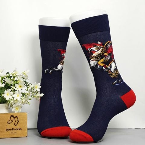  Vớ dài hoạ tiết nghệ thuật 