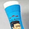 Vớ dài họa tiết nghệ thuật Frida Kahlo xanh đỏ
