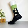 Vớ dài họa tiết nghệ thuật nàng Mona Lisa