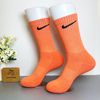 Vớ dài hoạ tiết NIKE cam