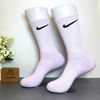 Vớ dài hoạ tiết NIKE tím nhạt