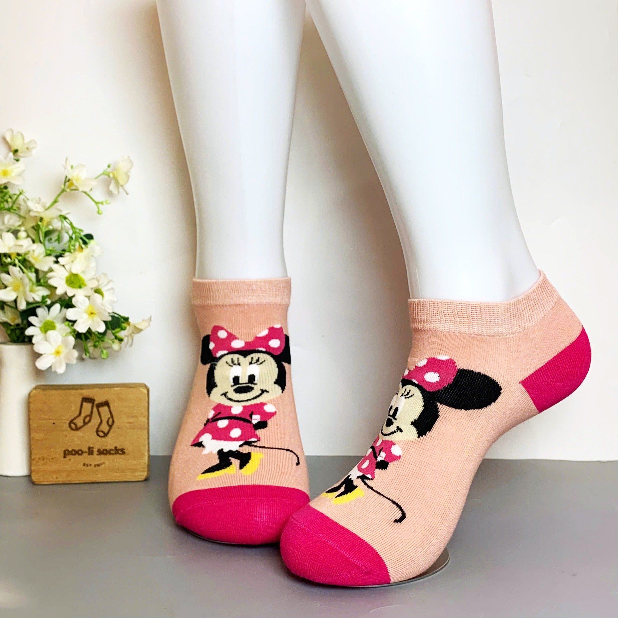 Vớ ngắn hoạt hình Disney Minnie