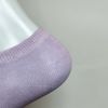 Vớ ngắn trơn màu tím pastel