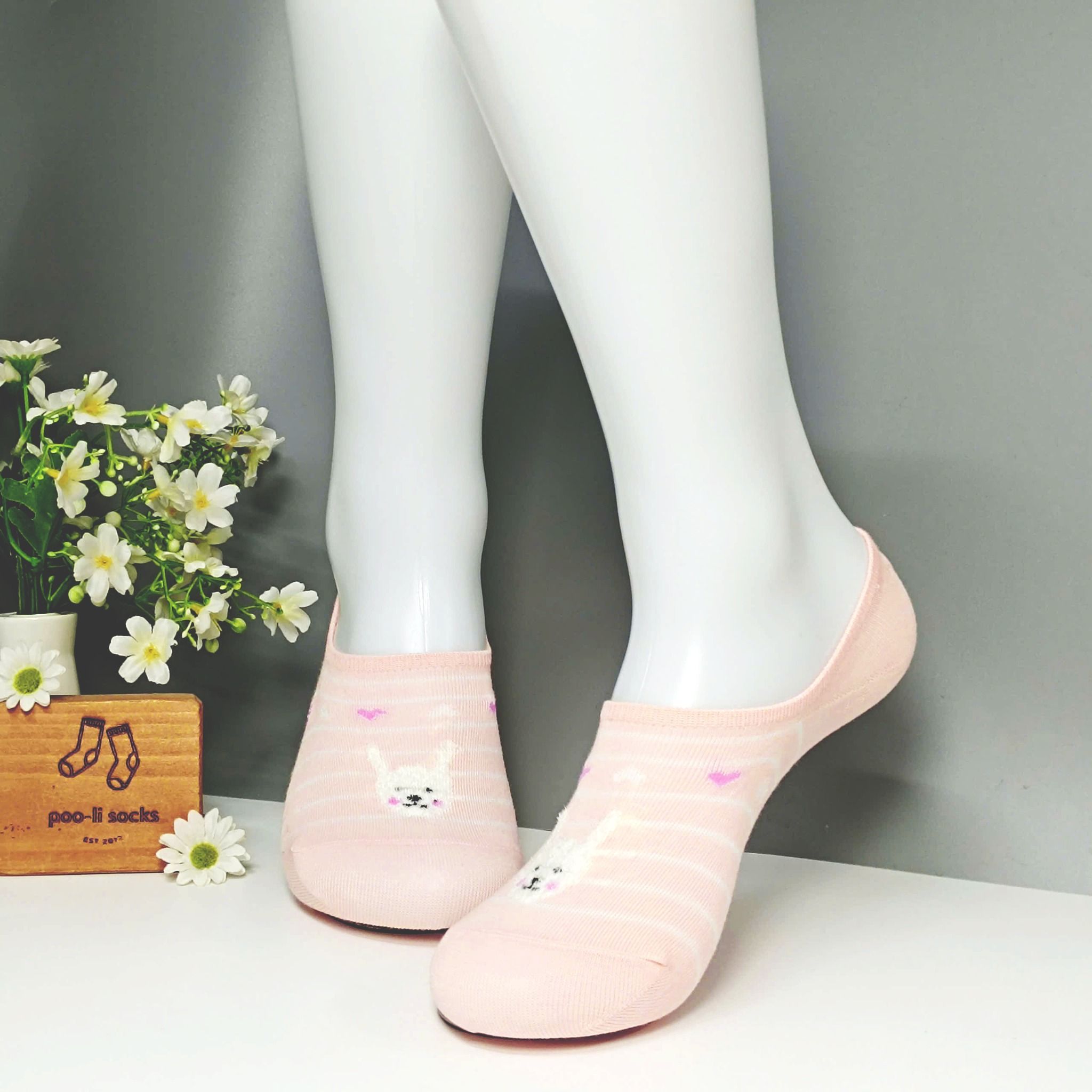 Vớ giấu họa tiết thú cưng hồng